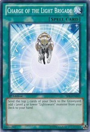 Charge of the Light Brigade (SDLI-EN027) - Structure Deck: Realm of Light 1st Edition Structure Deck: Realm of Light Yugioh Single  Squirtle Squad Card Shop.