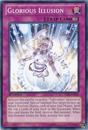 Glorious Illusion (SDLI-EN030) - Structure Deck: Realm of Light 1st Edition Structure Deck: Realm of Light Yugioh Single  Squirtle Squad Card Shop.