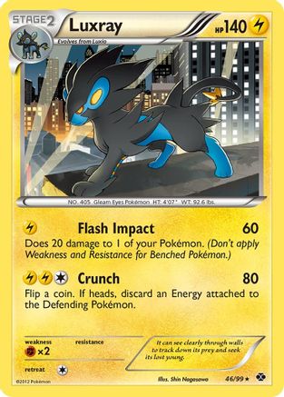 Luxray  - Reverse Holofoil Next Destinies - Holo Rare Next Destinies Pokemon Single  Squirtle Squad Card Shop.