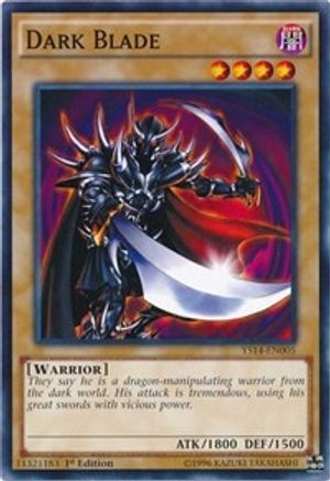 Dark Blade (YS14-EN005) - Super Starter: Space-Time Showdown 1st Edition Super Starter: Space-Time Showdown Yugioh Single  Squirtle Squad Card Shop.