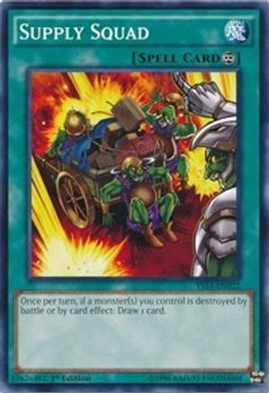 Supply Squad (YS14-EN022) - Super Starter: Space-Time Showdown 1st Edition Super Starter: Space-Time Showdown Yugioh Single  Squirtle Squad Card Shop.