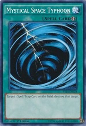 Mystical Space Typhoon (YS14-EN024) - Super Starter: Space-Time Showdown 1st Edition Super Starter: Space-Time Showdown Yugioh Single  Squirtle Squad Card Shop.