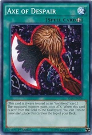 Axe of Despair (YS14-EN026) - Super Starter: Space-Time Showdown 1st Edition Super Starter: Space-Time Showdown Yugioh Single  Squirtle Squad Card Shop.