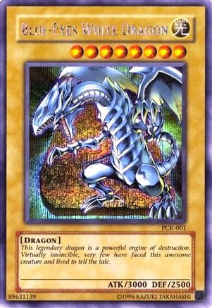 Blue-Eyes White Dragon (Power of Chaos: Kaiba the Revenge) (PCK-001) - Yu-Gi-Oh! Video Game Promotional Cards Unlimited Yu-Gi-Oh! Video Game Promotional Cards Yugioh Single  Squirtle Squad Card Shop.