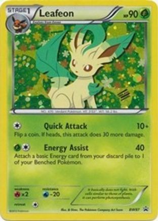 Leafeon BW87  - Holofoil Black and White Promos - Promo Black and White Promos Pokemon Single  Squirtle Squad Card Shop.