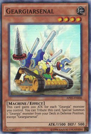 Geargiarsenal (AP05-EN006) - Astral Pack 5 Unlimited Astral Pack 5 Yugioh Single  Squirtle Squad Card Shop.