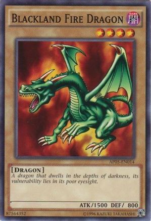Blackland Fire Dragon (AP05-EN014) - Astral Pack 5 Unlimited Astral Pack 5 Yugioh Single  Squirtle Squad Card Shop.