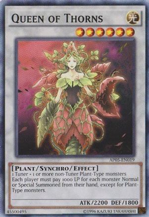 Queen of Thorns (AP05-EN019) - Astral Pack 5 Unlimited Astral Pack 5 Yugioh Single  Squirtle Squad Card Shop.