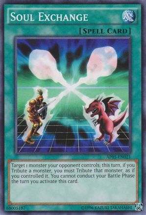 Soul Exchange (AP05-EN021) - Astral Pack 5 Unlimited Astral Pack 5 Yugioh Single  Squirtle Squad Card Shop.