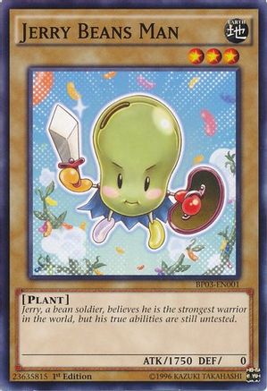 Jerry Beans Man (BP03-EN001) - Battle Pack 3: Monster League Limited Battle Pack 3: Monster League Yugioh Single  Squirtle Squad Card Shop.