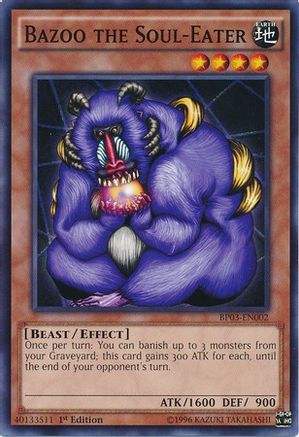 Bazoo the Soul-Eater (BP03-EN002) - Battle Pack 3: Monster League 1st Edition Battle Pack 3: Monster League Yugioh Single  Squirtle Squad Card Shop.