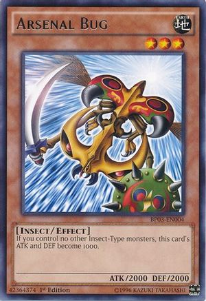 Arsenal Bug (BP03-EN004) - Battle Pack 3: Monster League 1st Edition Battle Pack 3: Monster League Yugioh Single  Squirtle Squad Card Shop.