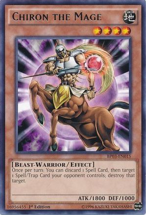 Chiron the Mage (BP03-EN015) - Battle Pack 3: Monster League 1st Edition Battle Pack 3: Monster League Yugioh Single  Squirtle Squad Card Shop.