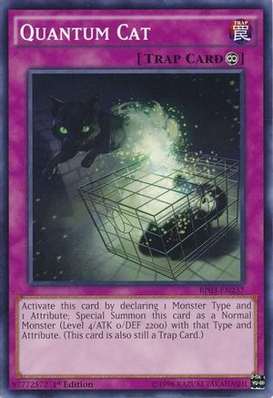 Quantum Cat (BP03-EN237) - Battle Pack 3: Monster League 1st Edition Battle Pack 3: Monster League Yugioh Single  Squirtle Squad Card Shop.