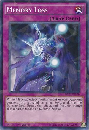 Memory Loss (Shatterfoil) (BP03-EN229) - Battle Pack 3: Monster League 1st Edition Battle Pack 3: Monster League Yugioh Single  Squirtle Squad Card Shop.