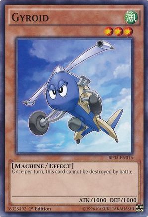Gyroid (BP03-EN016) - Battle Pack 3: Monster League 1st Edition Battle Pack 3: Monster League Yugioh Single  Squirtle Squad Card Shop.