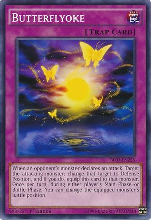 Butterflyoke (BP03-EN225) - Battle Pack 3: Monster League 1st Edition Battle Pack 3: Monster League Yugioh Single  Squirtle Squad Card Shop.