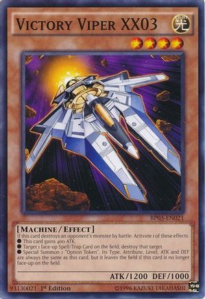 Victory Viper XX03 (BP03-EN021) - Battle Pack 3: Monster League 1st Edition Battle Pack 3: Monster League Yugioh Single  Squirtle Squad Card Shop.