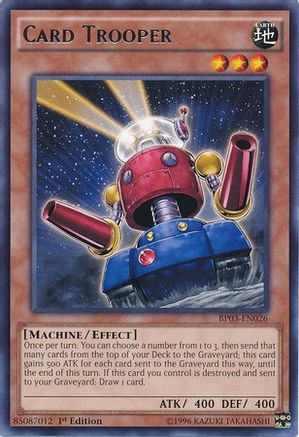 Card Trooper (BP03-EN026) - Battle Pack 3: Monster League 1st Edition Battle Pack 3: Monster League Yugioh Single  Squirtle Squad Card Shop.