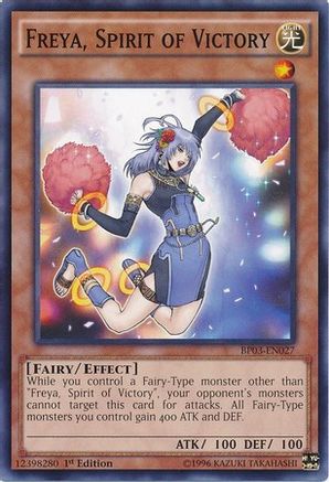 Freya, Spirit of Victory (BP03-EN027) - Battle Pack 3: Monster League 1st Edition Battle Pack 3: Monster League Yugioh Single  Squirtle Squad Card Shop.