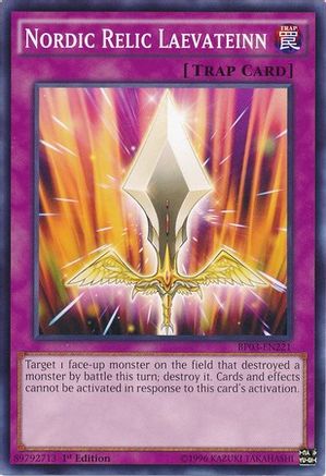 Nordic Relic Laevateinn (BP03-EN221) - Battle Pack 3: Monster League 1st Edition Battle Pack 3: Monster League Yugioh Single  Squirtle Squad Card Shop.