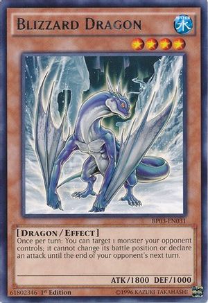 Blizzard Dragon (BP03-EN031) - Battle Pack 3: Monster League 1st Edition Battle Pack 3: Monster League Yugioh Single  Squirtle Squad Card Shop.