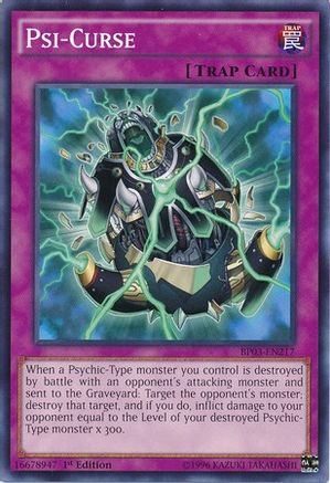 Psi-Curse (BP03-EN217) - Battle Pack 3: Monster League 1st Edition Battle Pack 3: Monster League Yugioh Single  Squirtle Squad Card Shop.