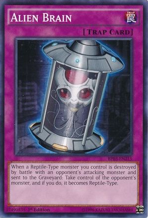 Alien Brain (BP03-EN215) - Battle Pack 3: Monster League 1st Edition Battle Pack 3: Monster League Yugioh Single  Squirtle Squad Card Shop.