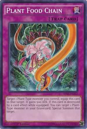 Plant Food Chain (BP03-EN212) - Battle Pack 3: Monster League 1st Edition Battle Pack 3: Monster League Yugioh Single  Squirtle Squad Card Shop.