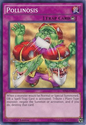 Pollinosis (BP03-EN211) - Battle Pack 3: Monster League 1st Edition Battle Pack 3: Monster League Yugioh Single  Squirtle Squad Card Shop.