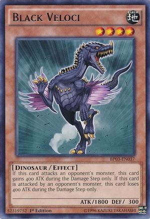 Black Veloci (BP03-EN037) - Battle Pack 3: Monster League 1st Edition Battle Pack 3: Monster League Yugioh Single  Squirtle Squad Card Shop.