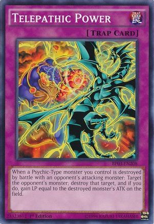 Telepathic Power (BP03-EN208) - Battle Pack 3: Monster League 1st Edition Battle Pack 3: Monster League Yugioh Single  Squirtle Squad Card Shop.