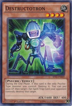 Destructotron (BP03-EN049) - Battle Pack 3: Monster League 1st Edition Battle Pack 3: Monster League Yugioh Single  Squirtle Squad Card Shop.