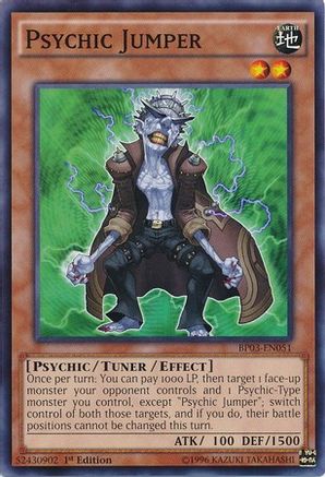 Psychic Jumper (BP03-EN051) - Battle Pack 3: Monster League 1st Edition Battle Pack 3: Monster League Yugioh Single  Squirtle Squad Card Shop.