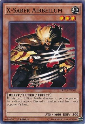 X-Saber Airbellum (BP03-EN063) - Battle Pack 3: Monster League 1st Edition Battle Pack 3: Monster League Yugioh Single  Squirtle Squad Card Shop.