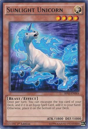 Sunlight Unicorn (BP03-EN064) - Battle Pack 3: Monster League 1st Edition Battle Pack 3: Monster League Yugioh Single  Squirtle Squad Card Shop.