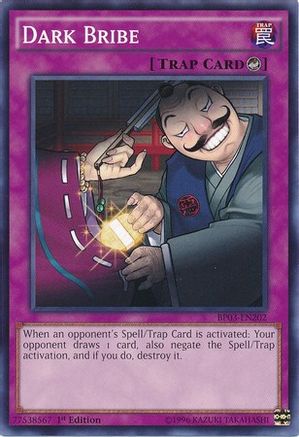 Dark Bribe (BP03-EN202) - Battle Pack 3: Monster League 1st Edition Battle Pack 3: Monster League Yugioh Single  Squirtle Squad Card Shop.