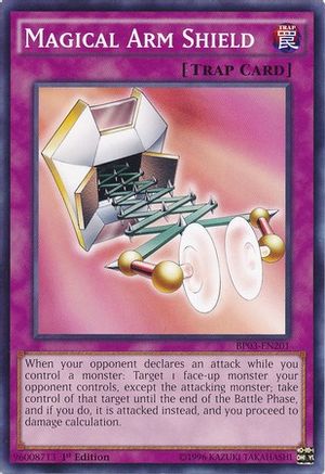 Magical Arm Shield (BP03-EN201) - Battle Pack 3: Monster League 1st Edition Battle Pack 3: Monster League Yugioh Single  Squirtle Squad Card Shop.