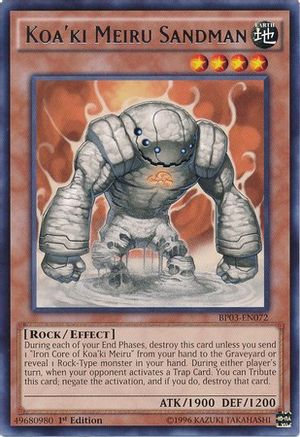 Koa'ki Meiru Sandman (BP03-EN072) - Battle Pack 3: Monster League 1st Edition Battle Pack 3: Monster League Yugioh Single  Squirtle Squad Card Shop.