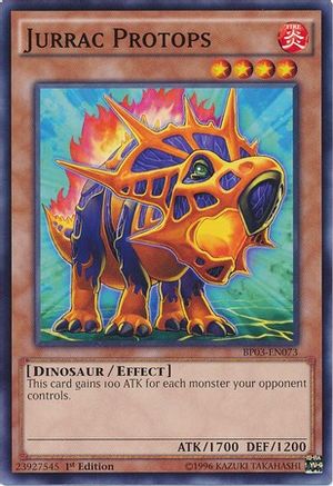 Jurrac Protops (BP03-EN073) - Battle Pack 3: Monster League 1st Edition Battle Pack 3: Monster League Yugioh Single  Squirtle Squad Card Shop.