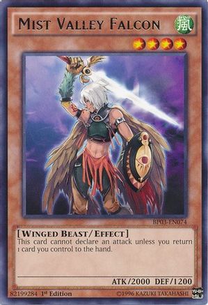 Mist Valley Falcon (BP03-EN074) - Battle Pack 3: Monster League 1st Edition Battle Pack 3: Monster League Yugioh Single  Squirtle Squad Card Shop.