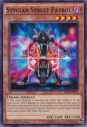 Stygian Street Patrol (BP03-EN078) - Battle Pack 3: Monster League 1st Edition Battle Pack 3: Monster League Yugioh Single  Squirtle Squad Card Shop.