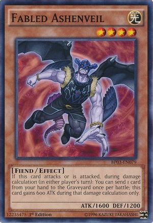 Fabled Ashenveil (BP03-EN079) - Battle Pack 3: Monster League 1st Edition Battle Pack 3: Monster League Yugioh Single  Squirtle Squad Card Shop.