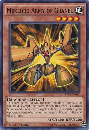 Meklord Army of Granel (BP03-EN083) - Battle Pack 3: Monster League 1st Edition Battle Pack 3: Monster League Yugioh Single  Squirtle Squad Card Shop.