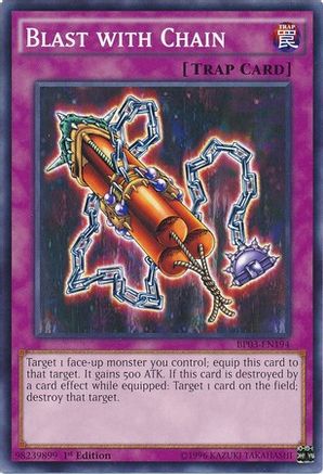 Blast with Chain (BP03-EN194) - Battle Pack 3: Monster League 1st Edition Battle Pack 3: Monster League Yugioh Single  Squirtle Squad Card Shop.