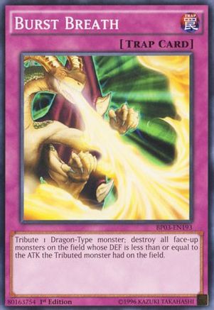 Burst Breath (BP03-EN193) - Battle Pack 3: Monster League 1st Edition Battle Pack 3: Monster League Yugioh Single  Squirtle Squad Card Shop.