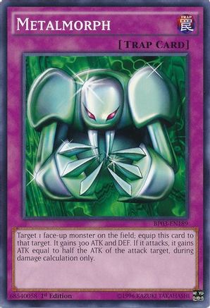 Metalmorph (BP03-EN189) - Battle Pack 3: Monster League 1st Edition Battle Pack 3: Monster League Yugioh Single  Squirtle Squad Card Shop.