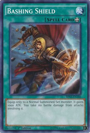 Bashing Shield (BP03-EN186) - Battle Pack 3: Monster League 1st Edition Battle Pack 3: Monster League Yugioh Single  Squirtle Squad Card Shop.
