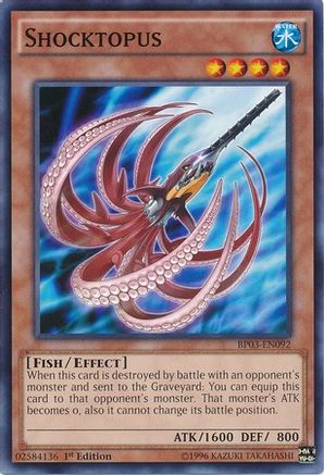 Shocktopus (BP03-EN092) - Battle Pack 3: Monster League 1st Edition Battle Pack 3: Monster League Yugioh Single  Squirtle Squad Card Shop.