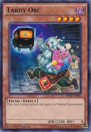 Tardy Orc (BP03-EN096) - Battle Pack 3: Monster League 1st Edition Battle Pack 3: Monster League Yugioh Single  Squirtle Squad Card Shop.